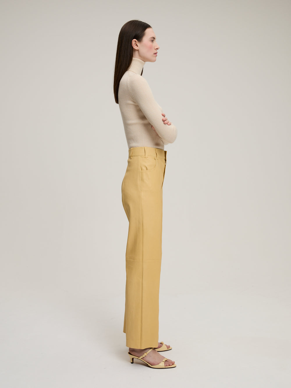 PANTALON BENNY AGNEAU PLONGE BUTTER