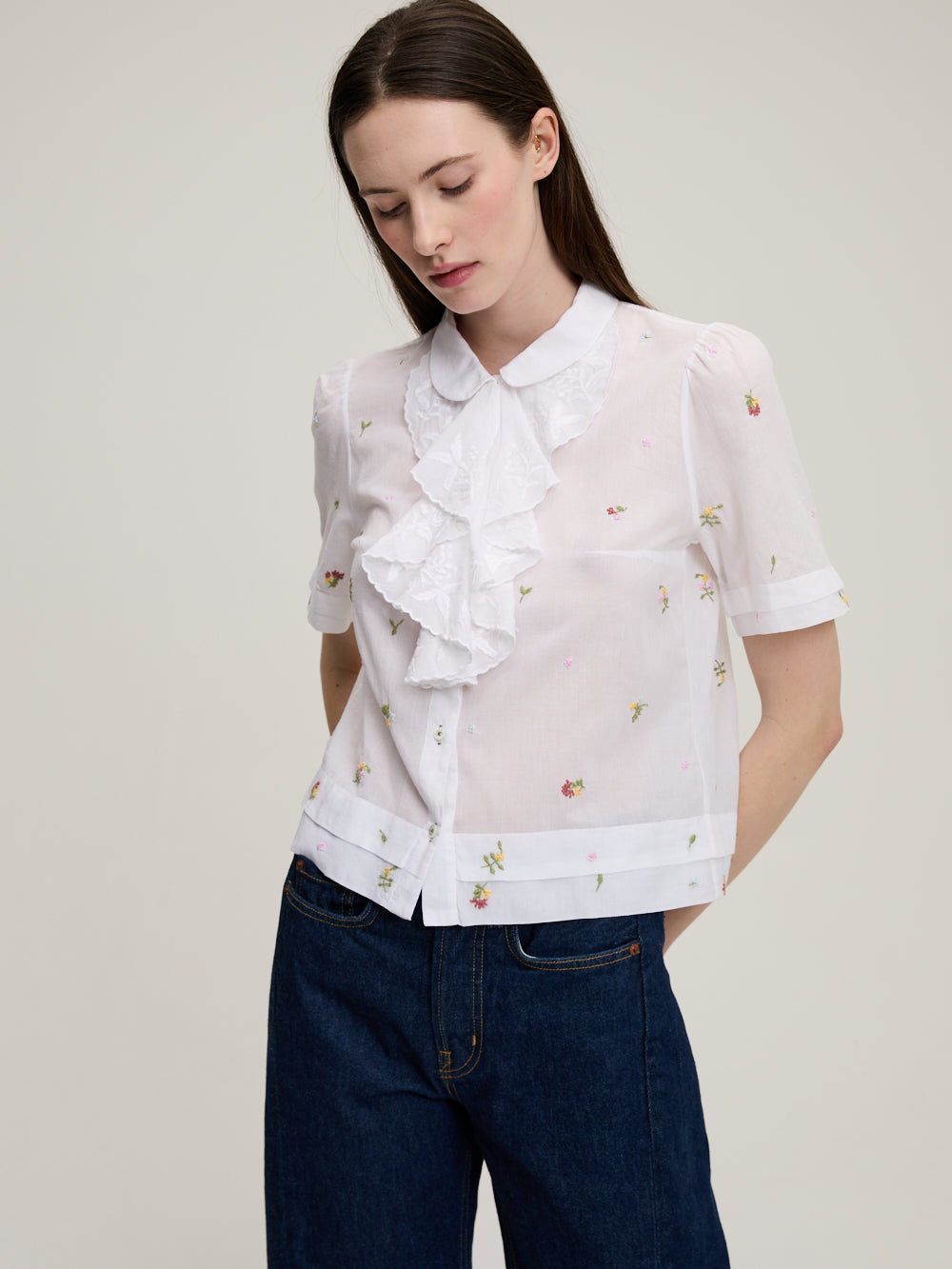 BLOUSE TINA CHIKANKAARI