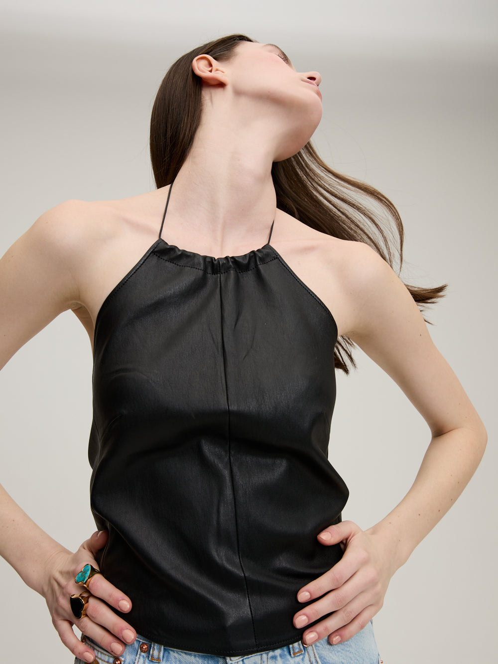 TOP ROSIE BLACK DIP LAMB