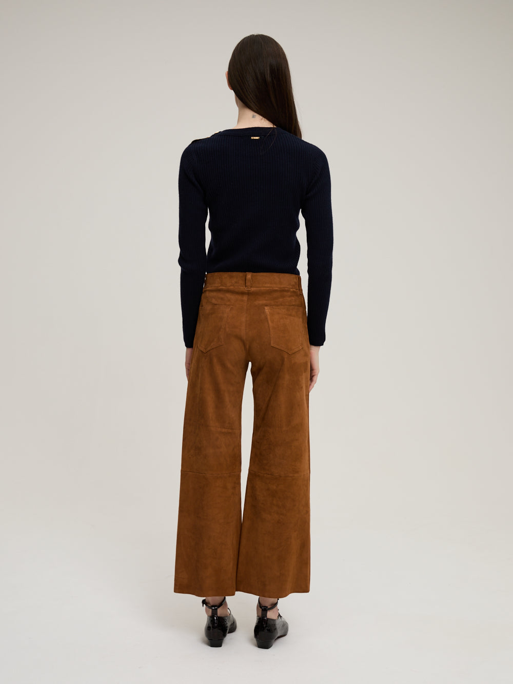 LILOU COYOTTE VELVET TROUSERS