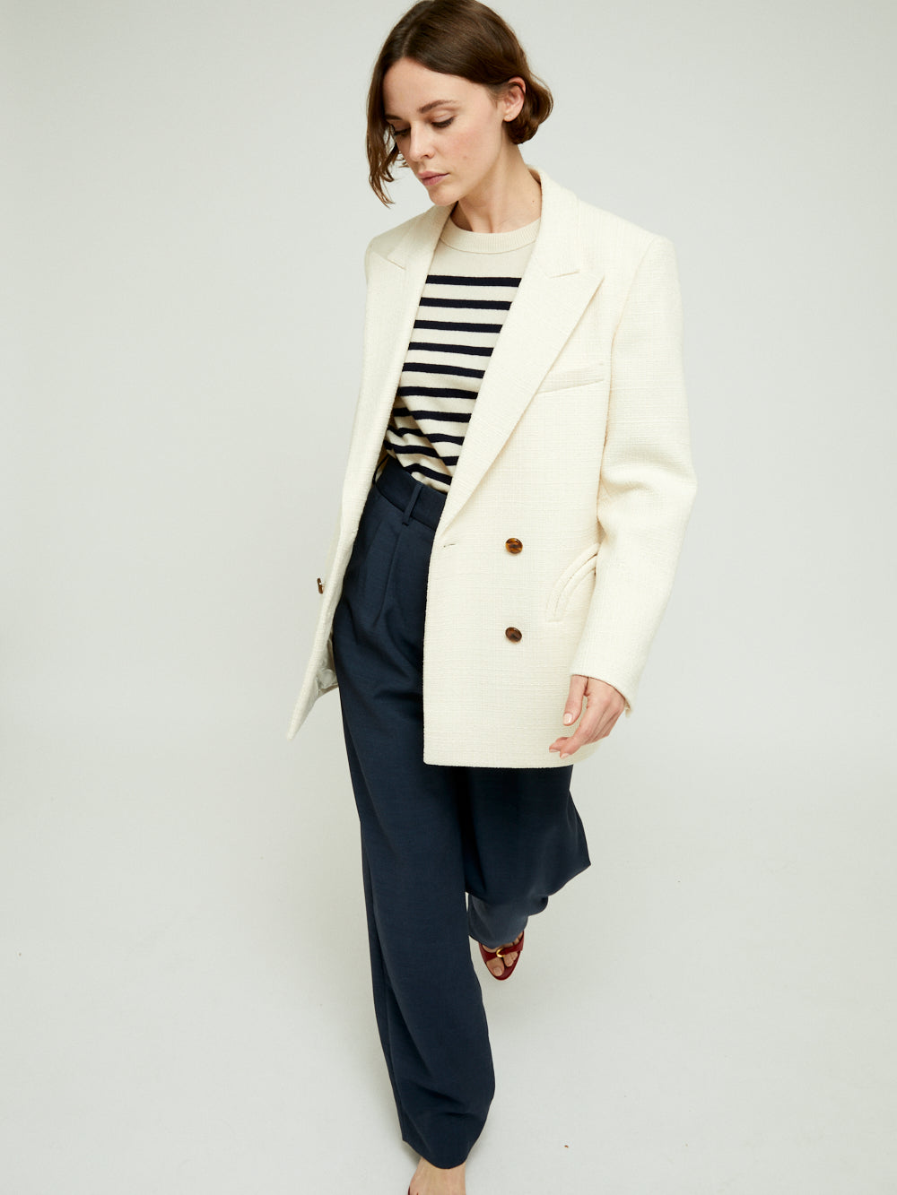 MISSY EVERYNIGHT CREAM BLAZER