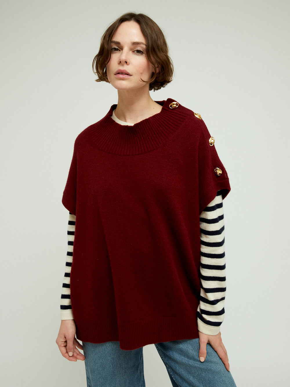 GREGOR VELVET SWEATER