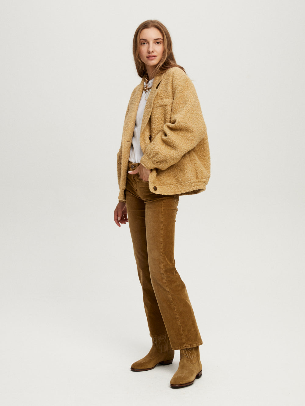 BOMBER CLEO LE MIRAGE CARAMEL