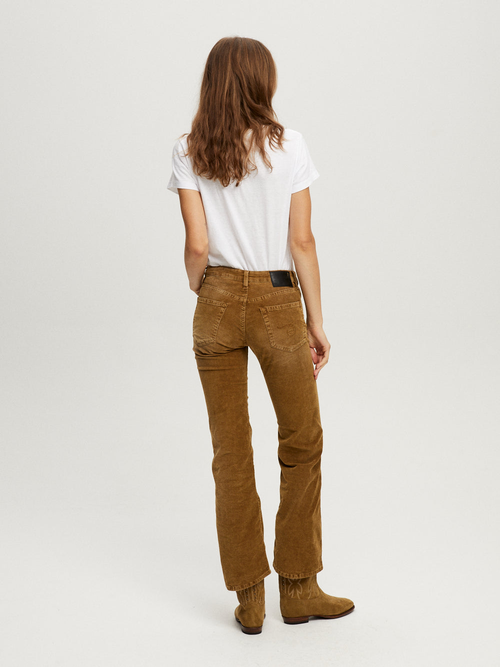 JEAN JOAN KICK FLARE GOLDEN