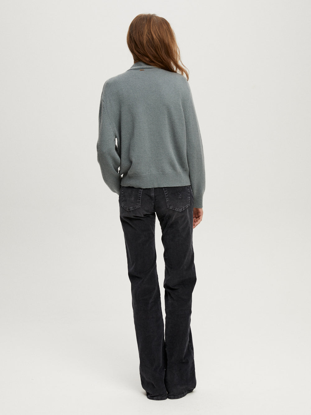 LOU MINERAL BLUE CARDIGAN