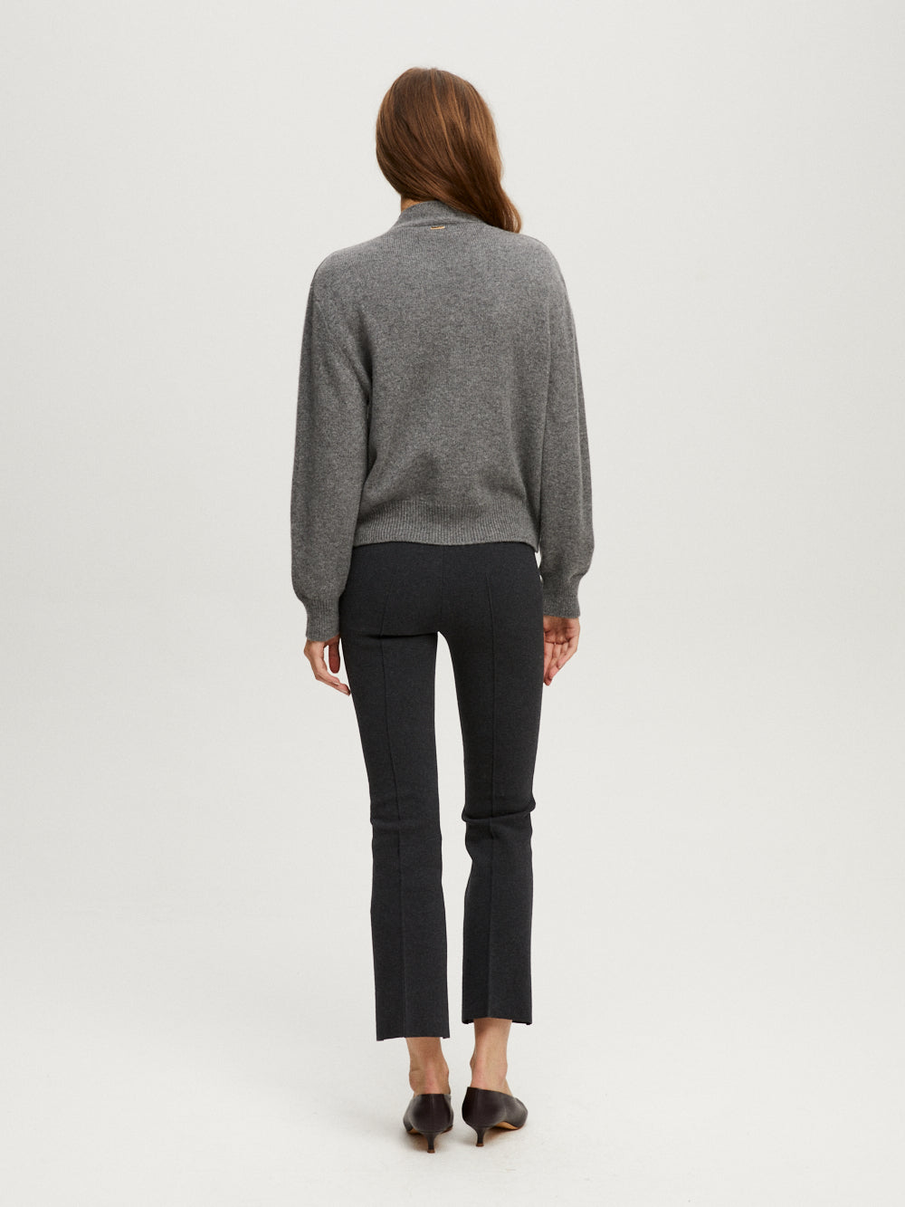 CARDIGAN LOU THUNDER GREY