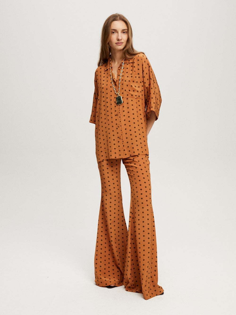 PANTALON ZAOUA CARAMEL