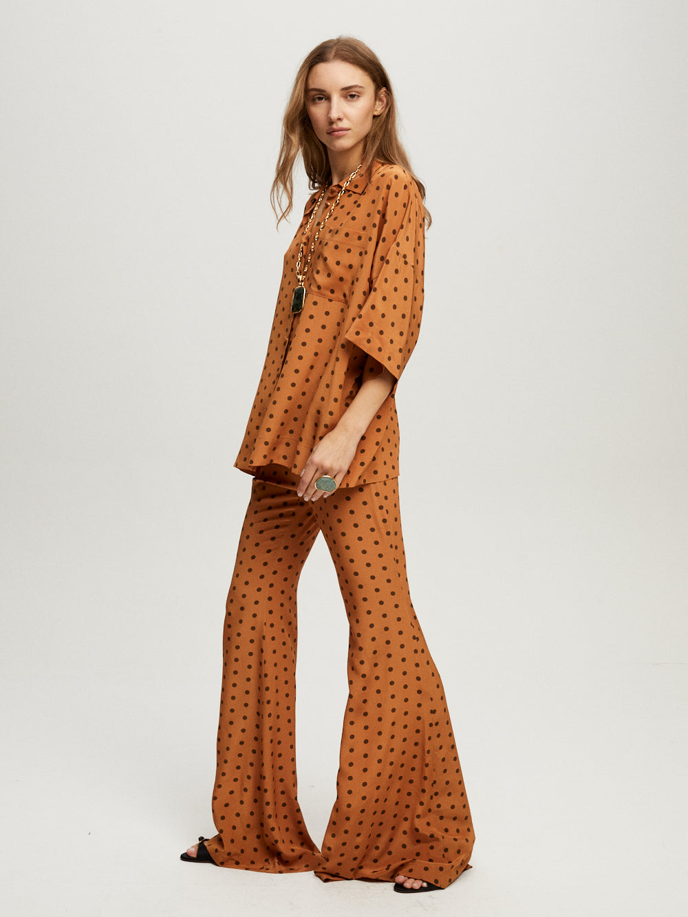 PANTALON ZAOUA CARAMEL
