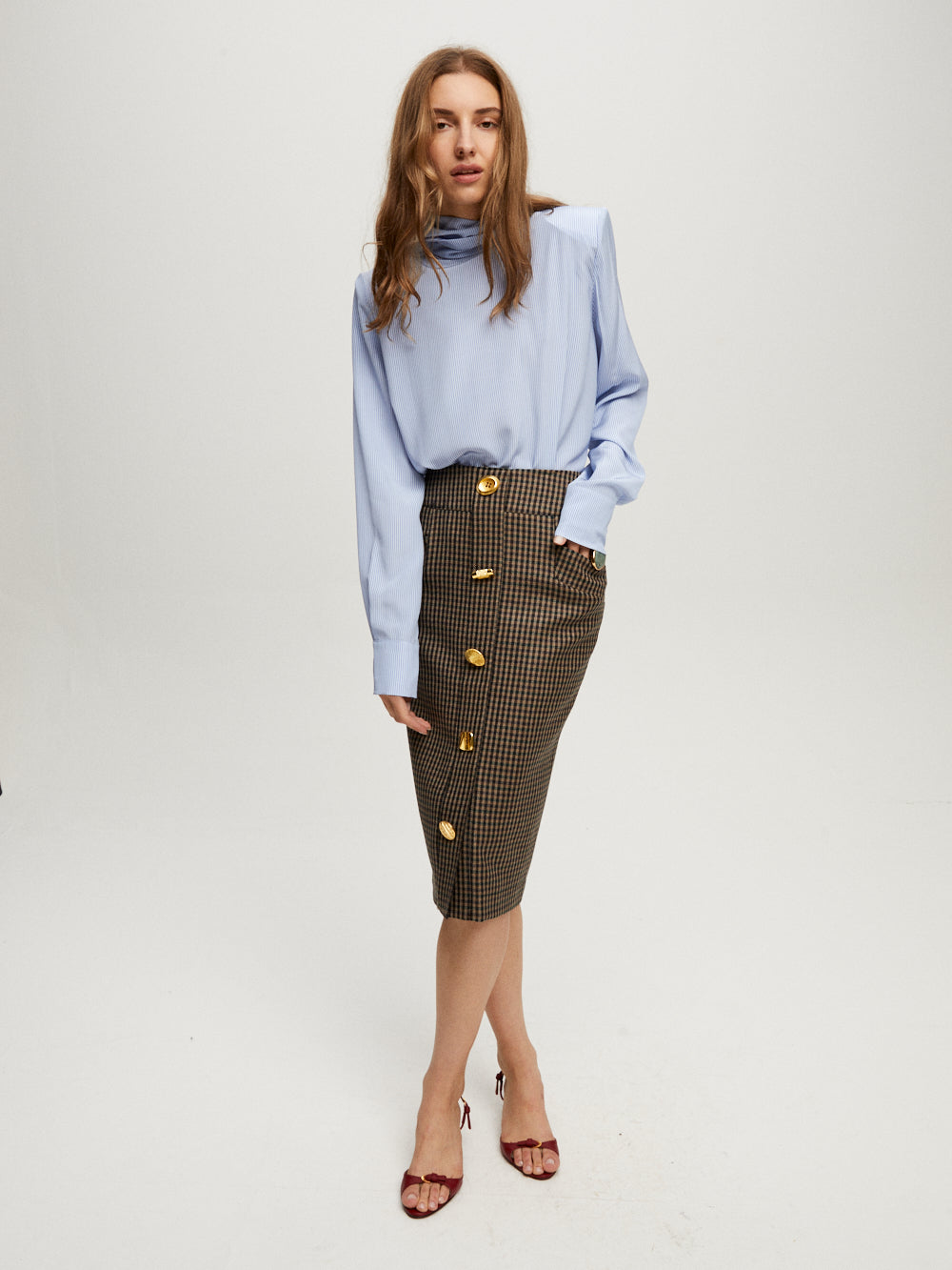 JUPE BIJOU TWEED