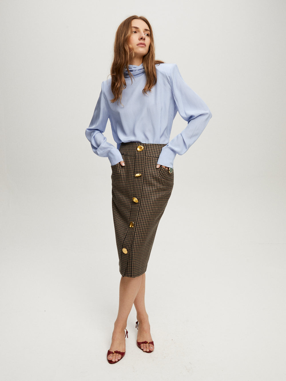 JUPE BIJOU TWEED