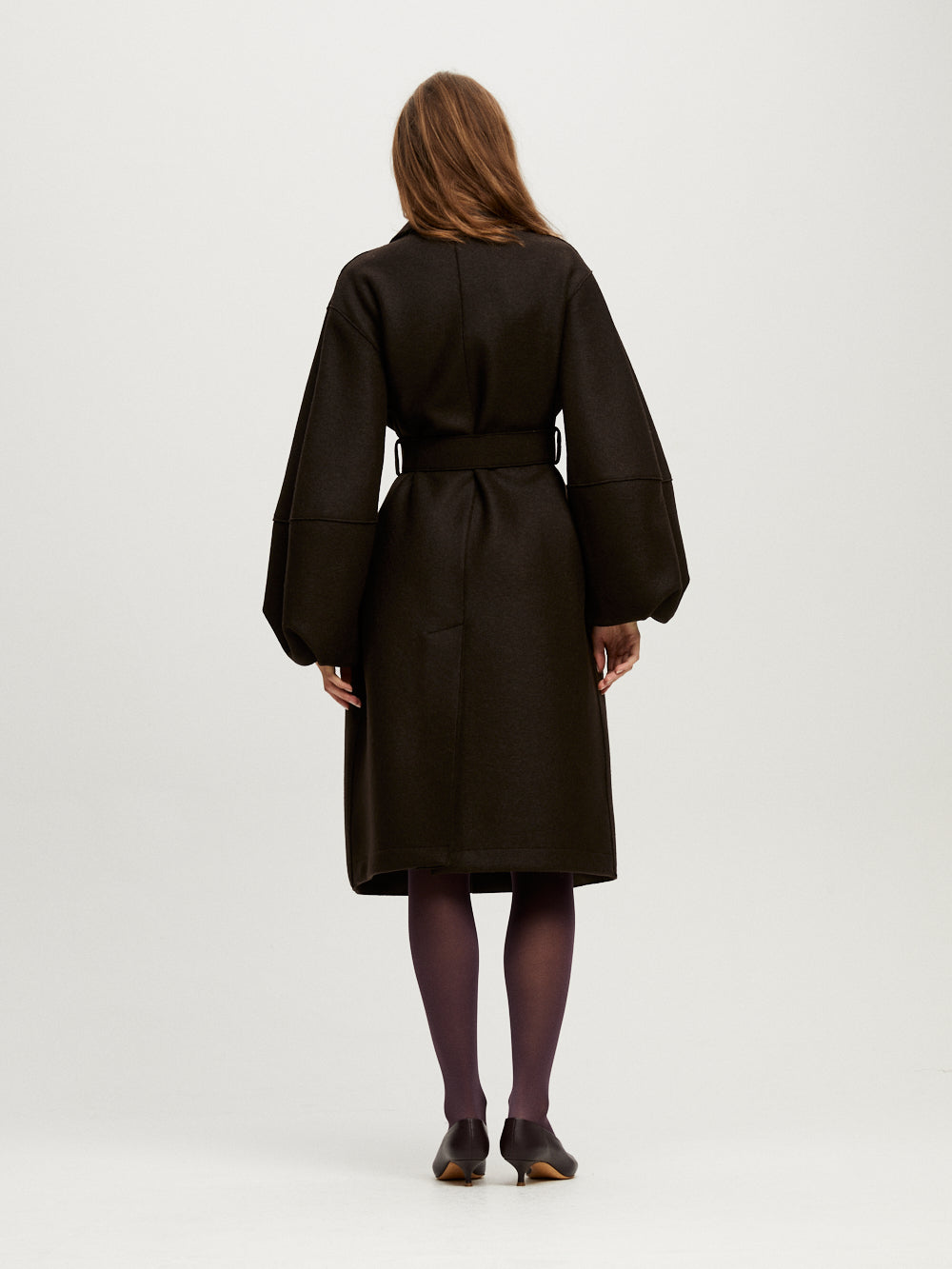 MANTEAU PUFF SLEEVES PRESSED