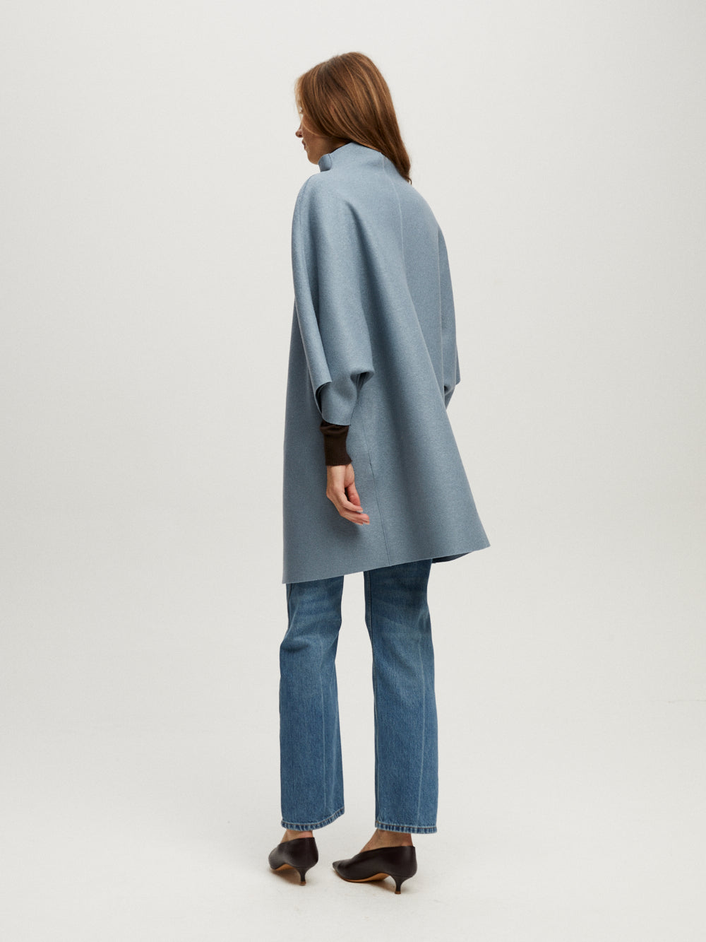 Mineral Gray Kimono Coat