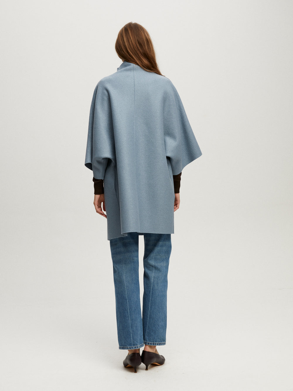 Mineral Gray Kimono Coat