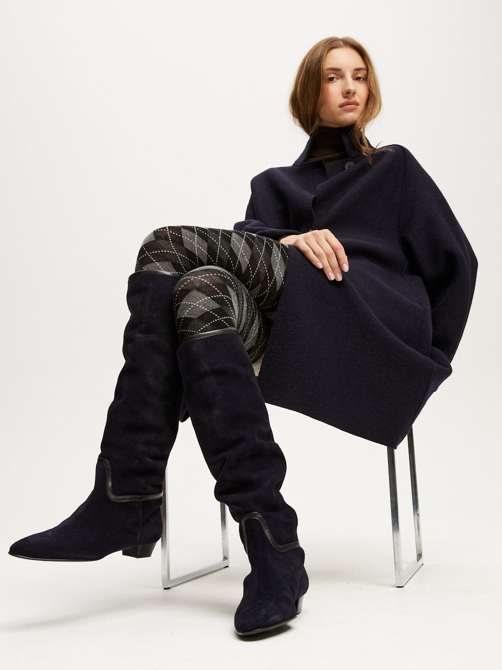 COLLANT HARLEKIN GRIS