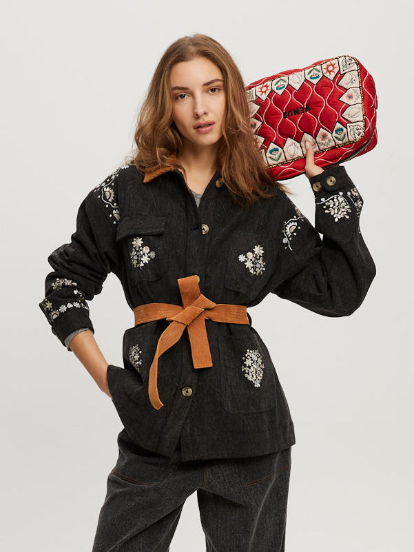 BIG POUCH DANISH ROUGE