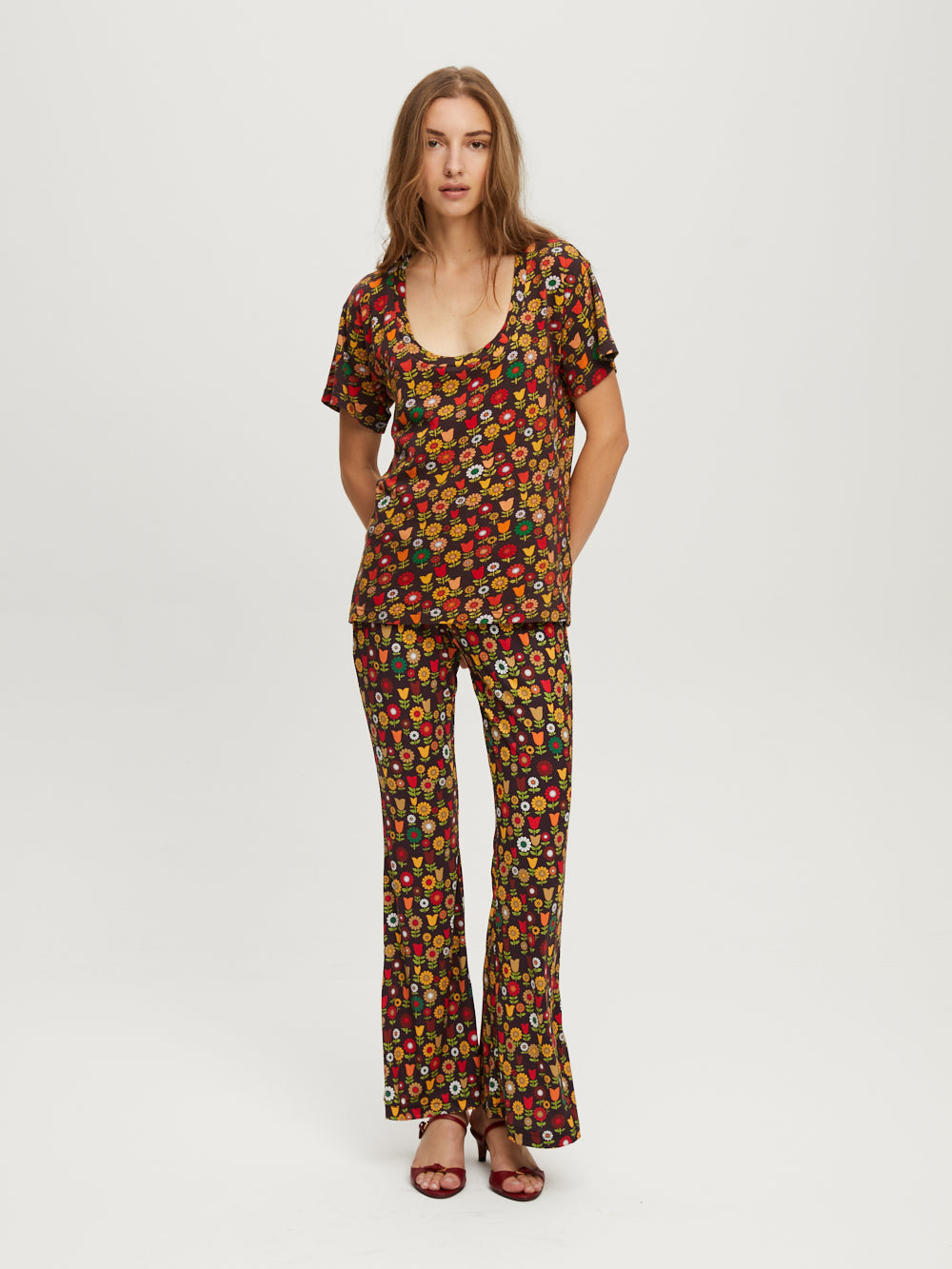 BROWN MANEGE PANTS