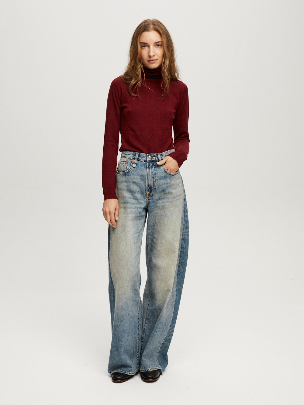 D'ARCY INSERT JEANS LOOSE VINTAGE INDIGO