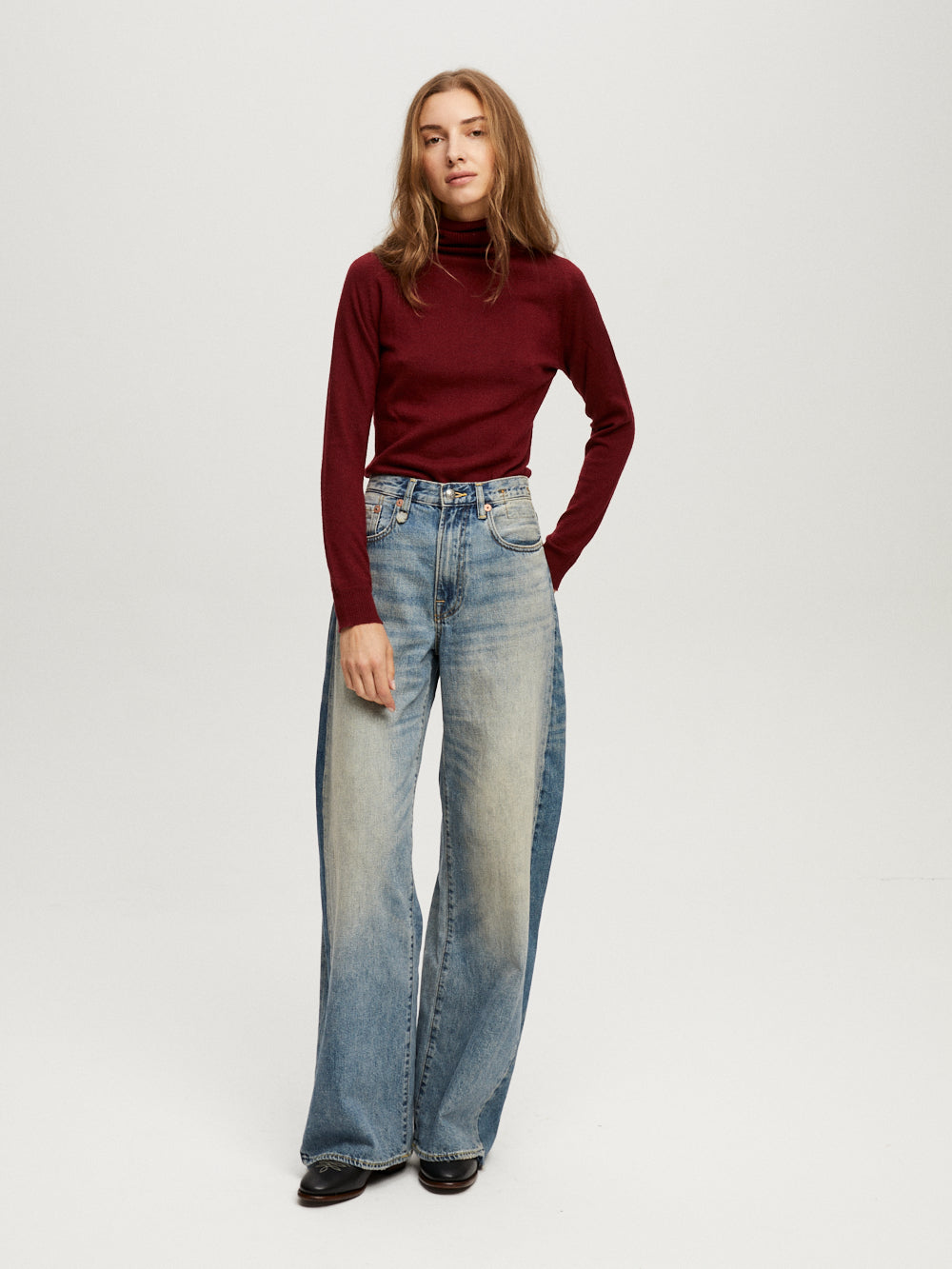 D'ARCY INSERT JEANS LOOSE VINTAGE INDIGO