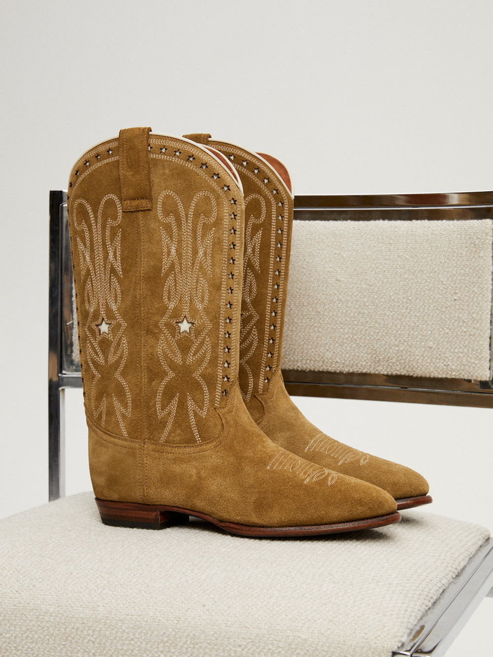 MIDNIGHT RODEO CAMEL BOOTS