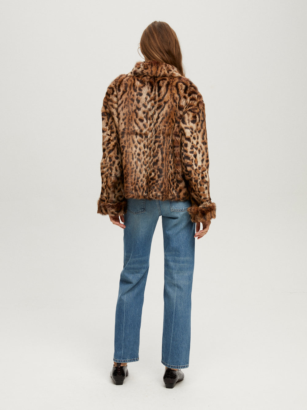 VESTE FOURRURE JULEE OZELOT