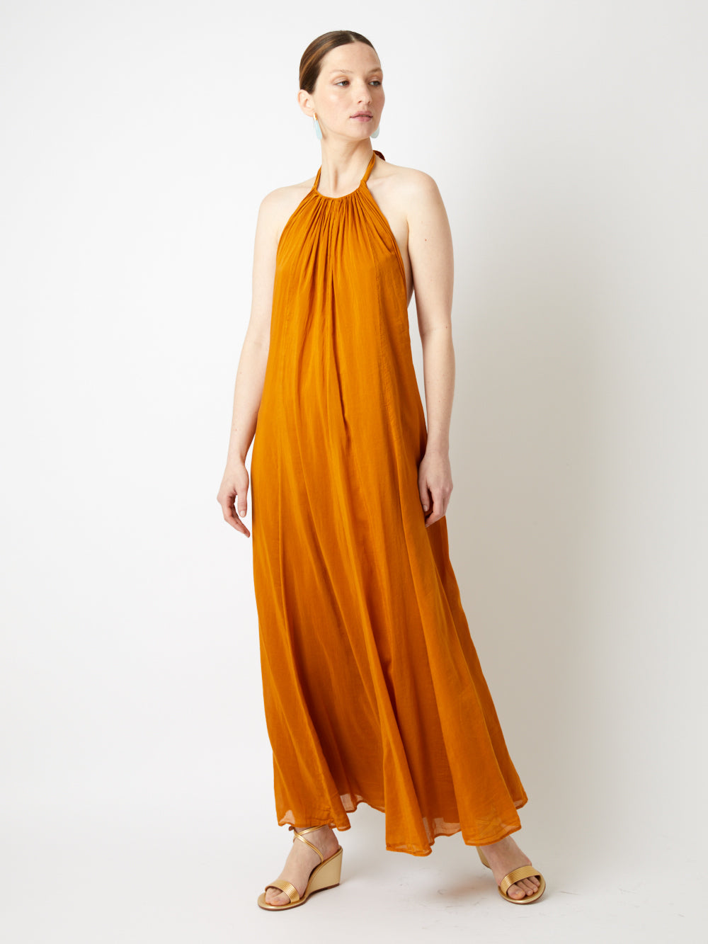 SUMMER COTTON VOILE DRESS