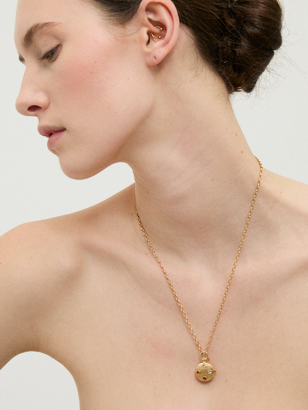 COLLIER MÉDAILLON AMOR