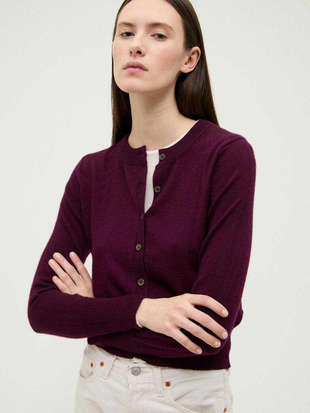 CARDIGAN JULIETTE MYRTILLE