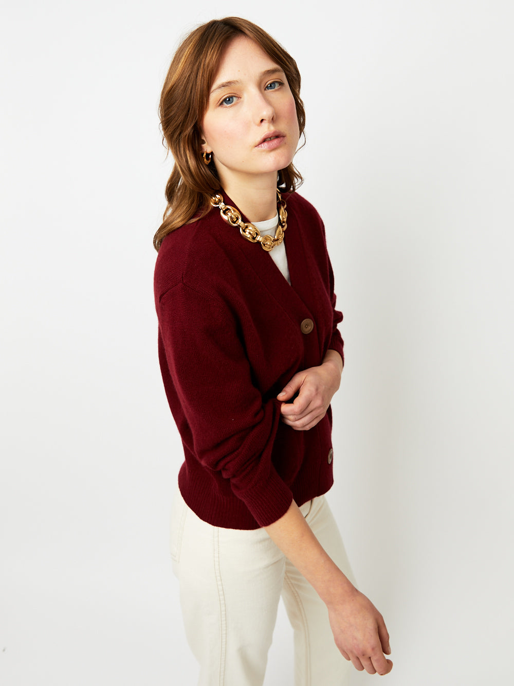 CARDIGAN LOU VELOURS