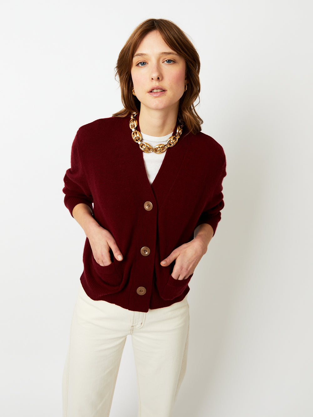 CARDIGAN LOU VELOURS