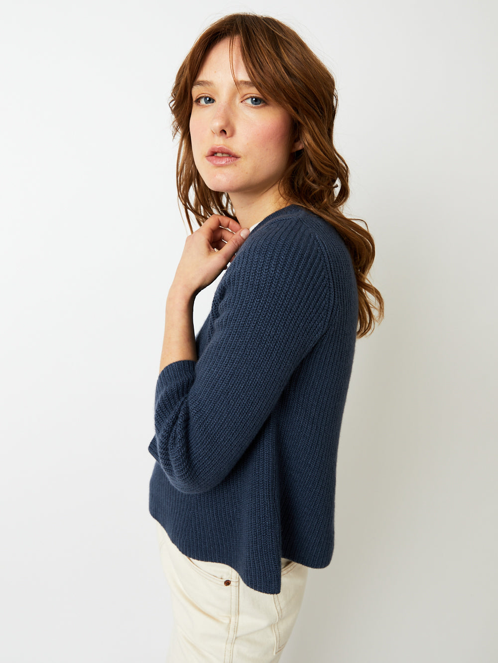 LONG SLEEVE FLARE SWEATER