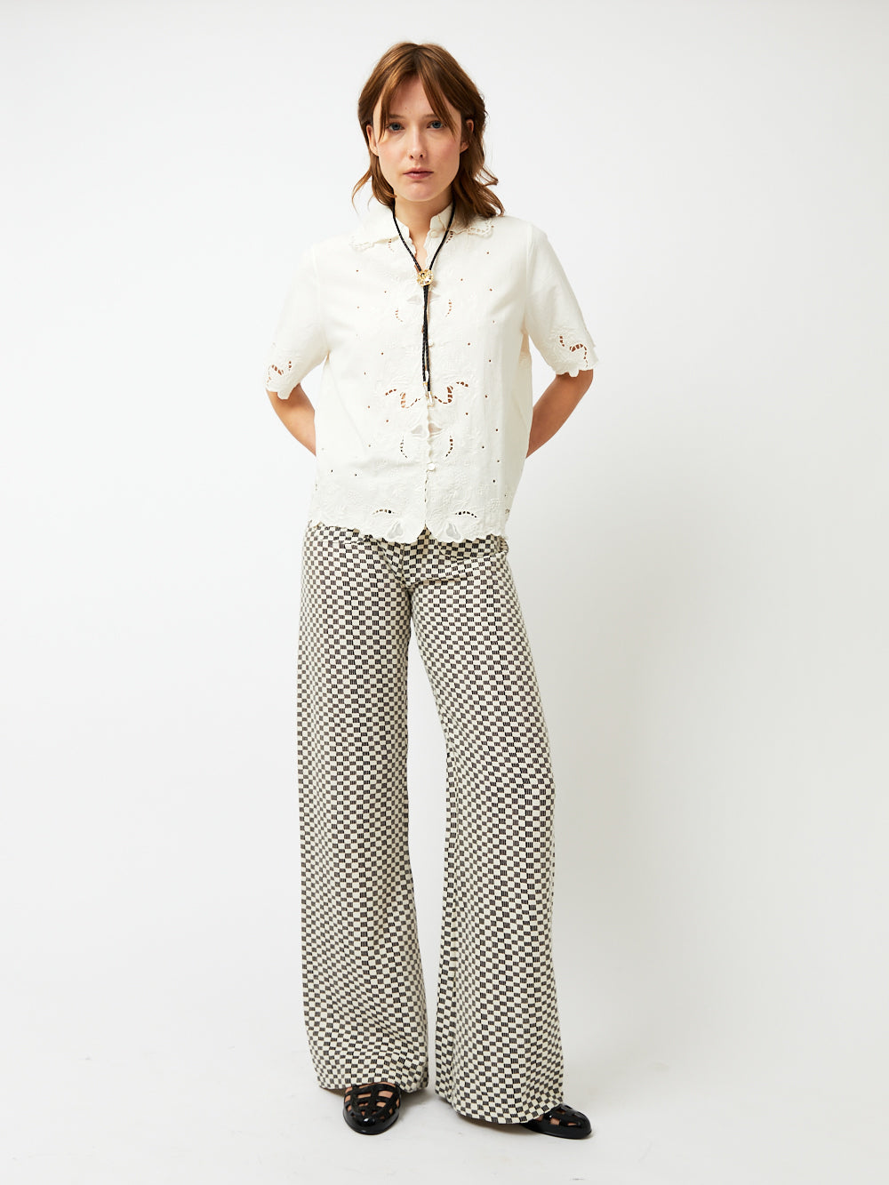 PANTALON LOCO NOIR ET BLANC