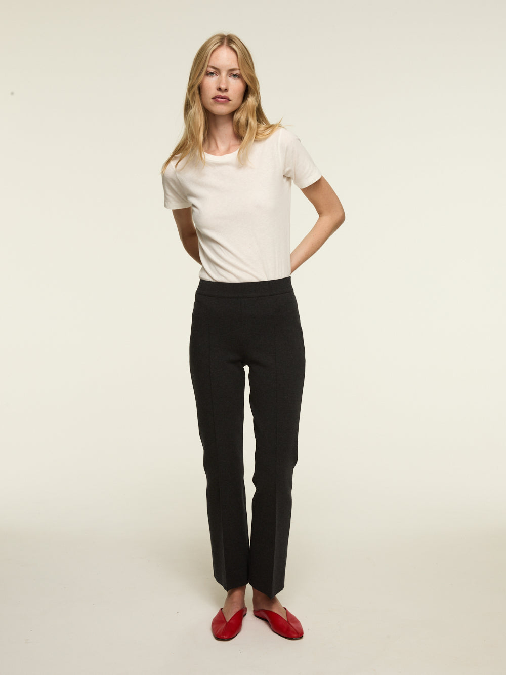 GEO KICK CHARCOAL PANTS