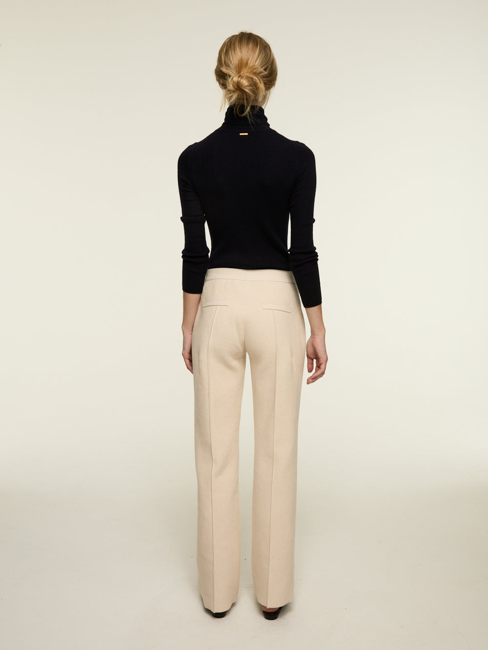 EVIE IVORY TROUSERS