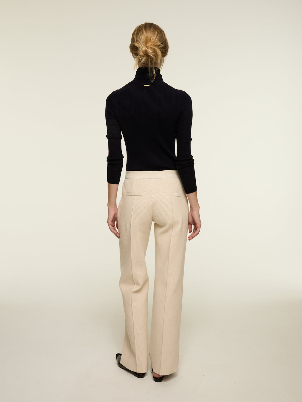 EVIE IVORY TROUSERS