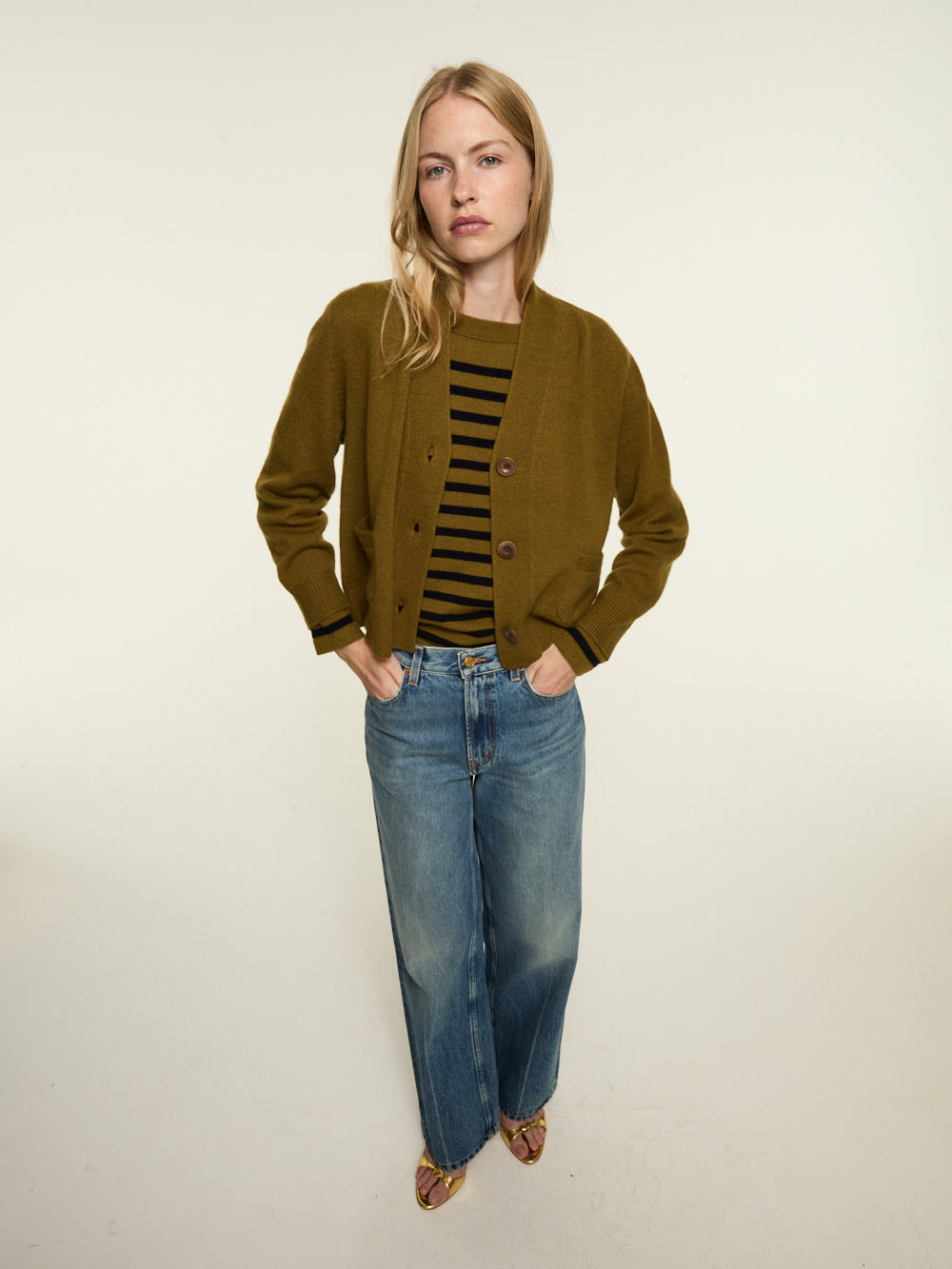 CARDIGAN LOU BRONZE
