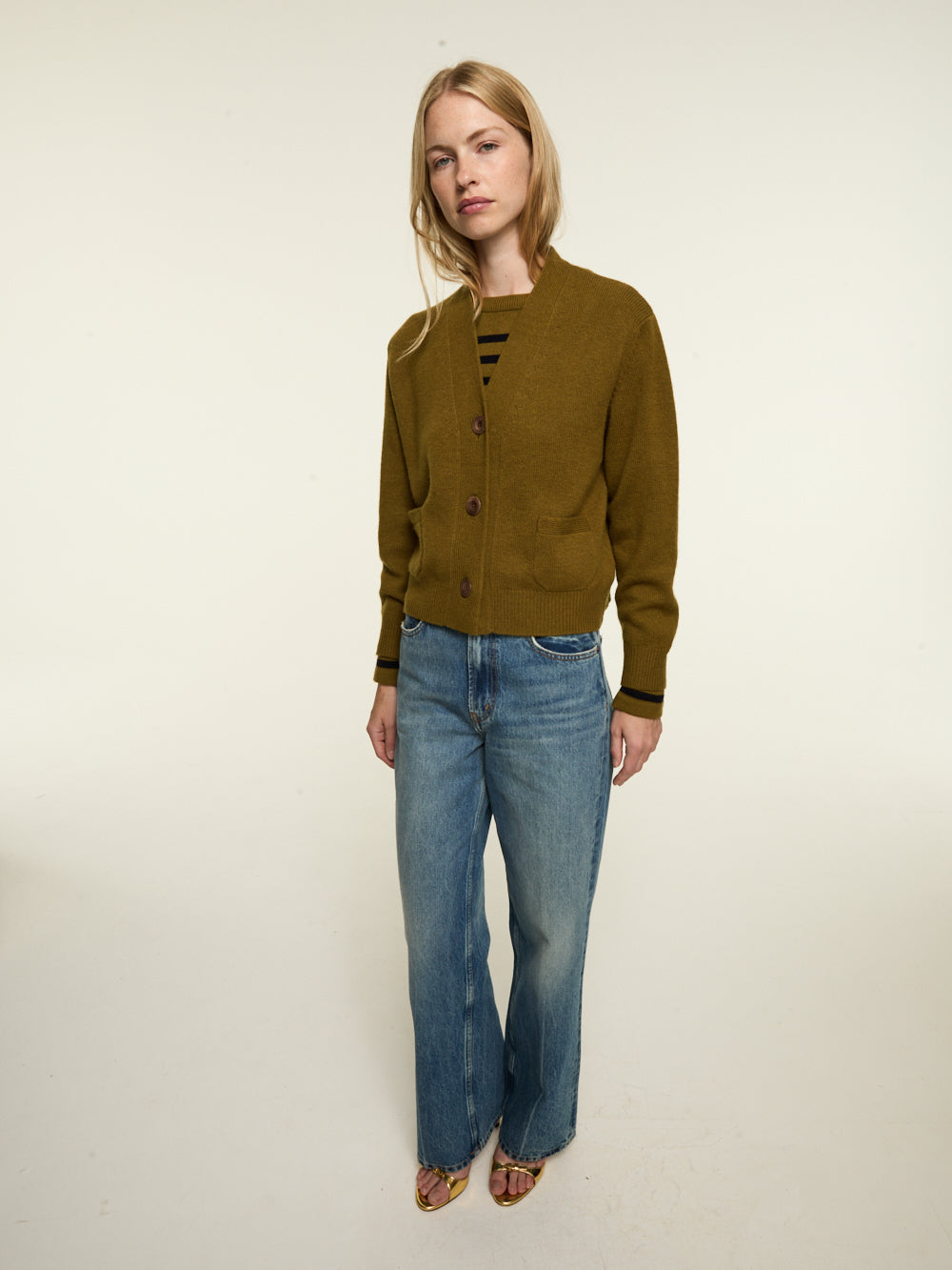 CARDIGAN LOU BRONZE