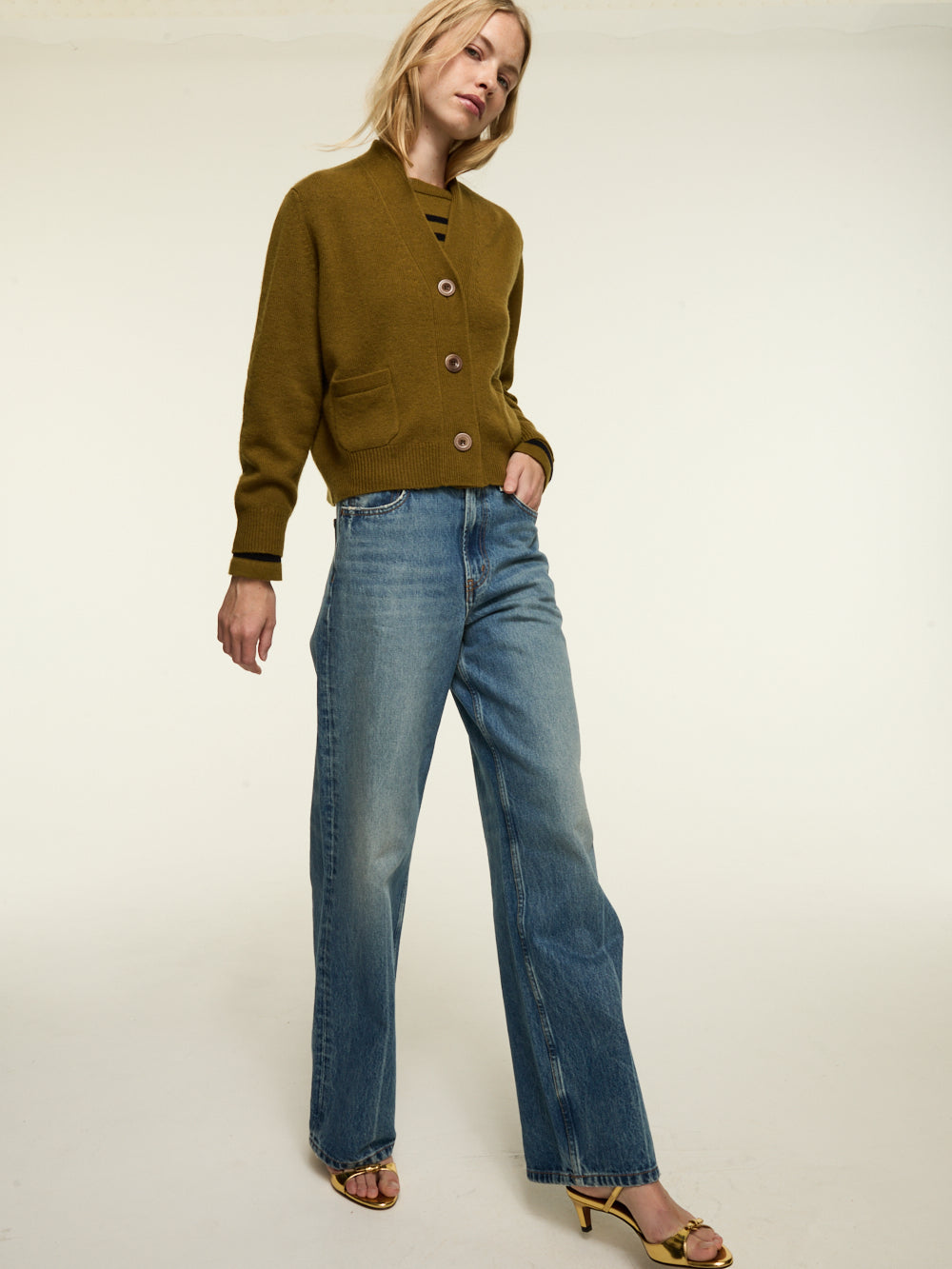 CARDIGAN LOU BRONZE