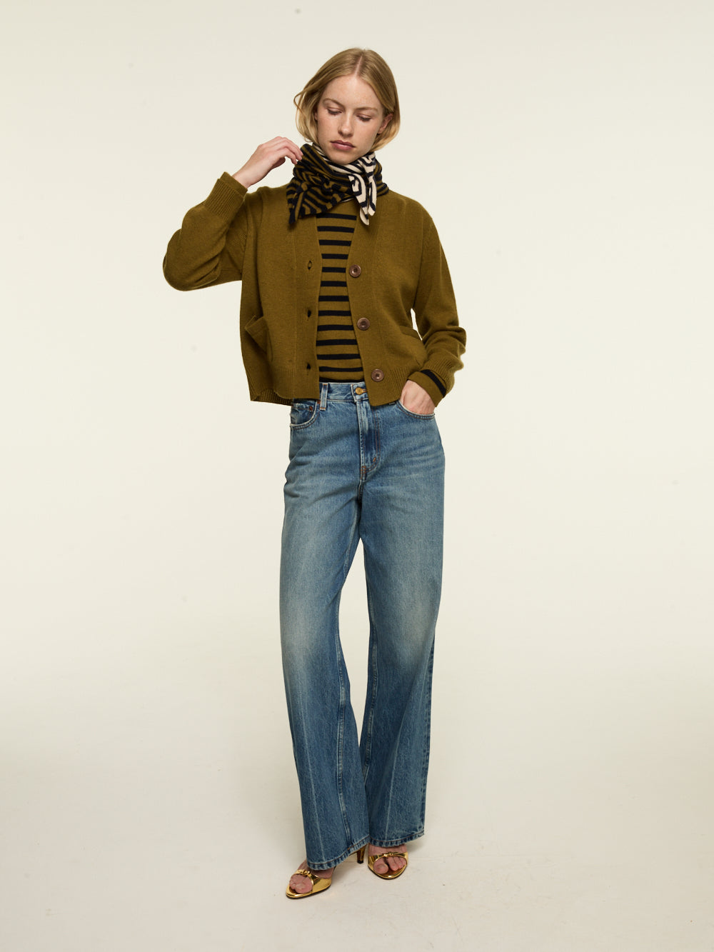 CARDIGAN LOU BRONZE
