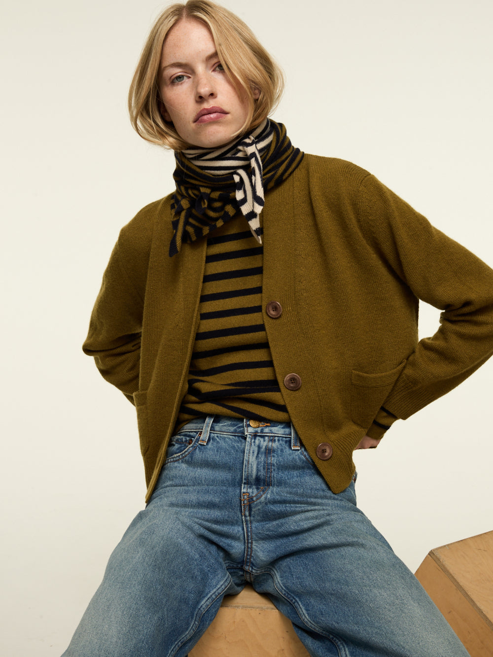 CARDIGAN LOU BRONZE