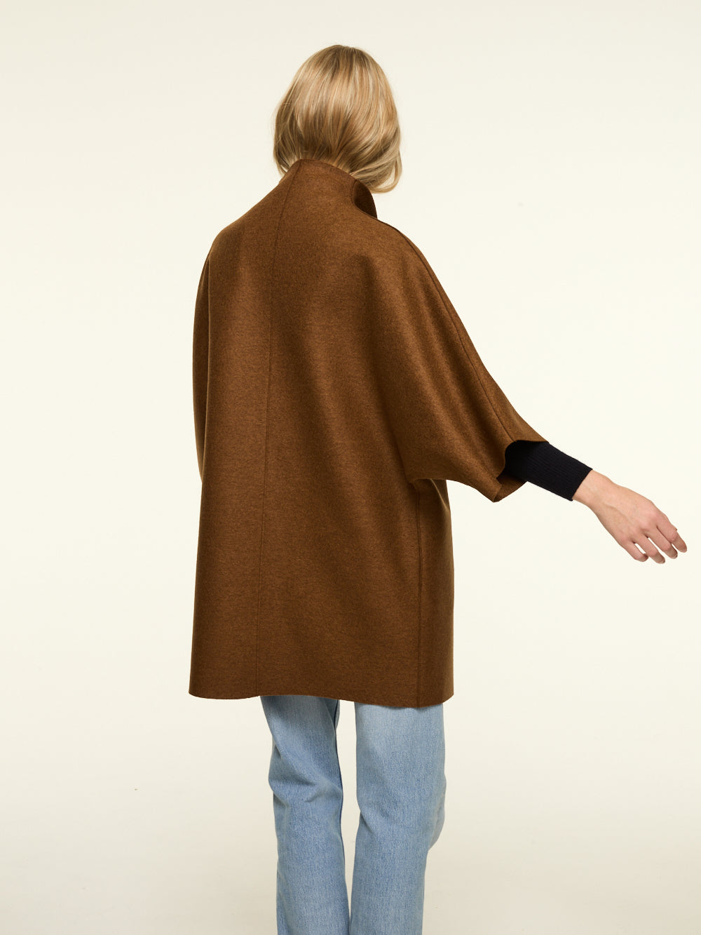 MANTEAU KIMONO BISCUIT