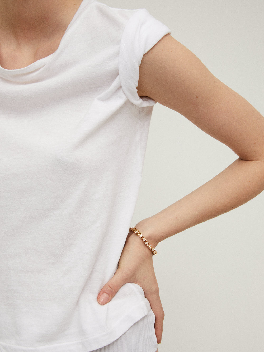 BRACELET SIGNATURE SERTI DIAMANT