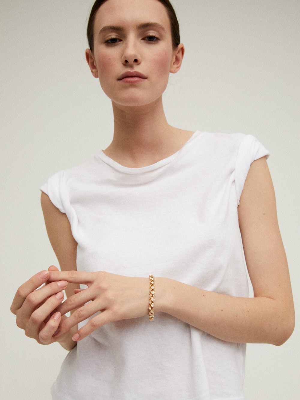 BRACELET SIGNATURE SERTI DIAMANT