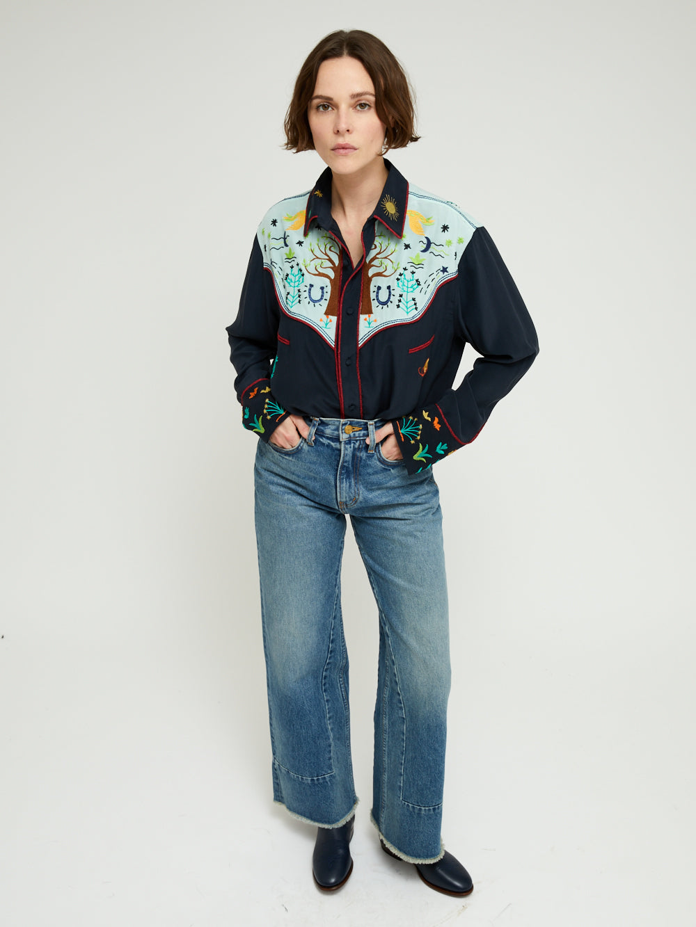 DARBY NAVY SHIRT
