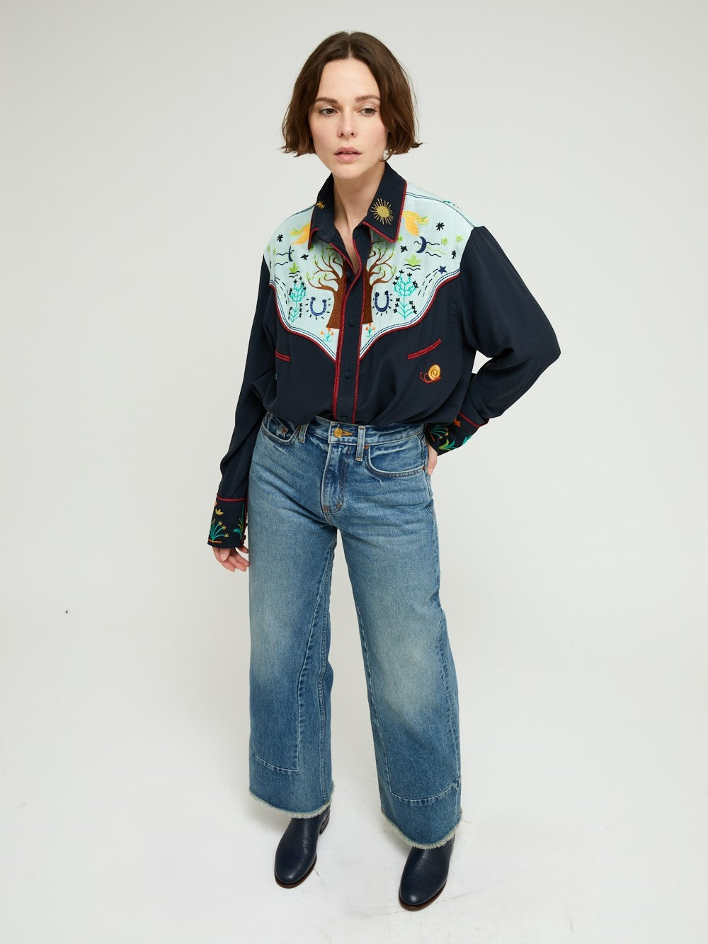 DARBY NAVY SHIRT
