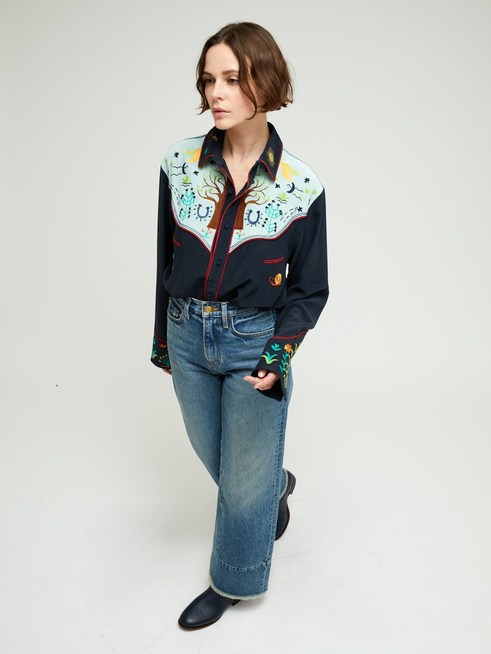 DARBY NAVY SHIRT