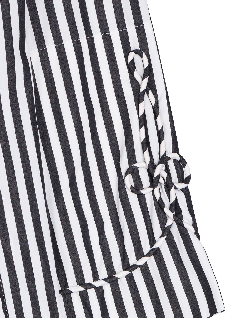 VESTE SMOCKING BRODÉE NOIRE