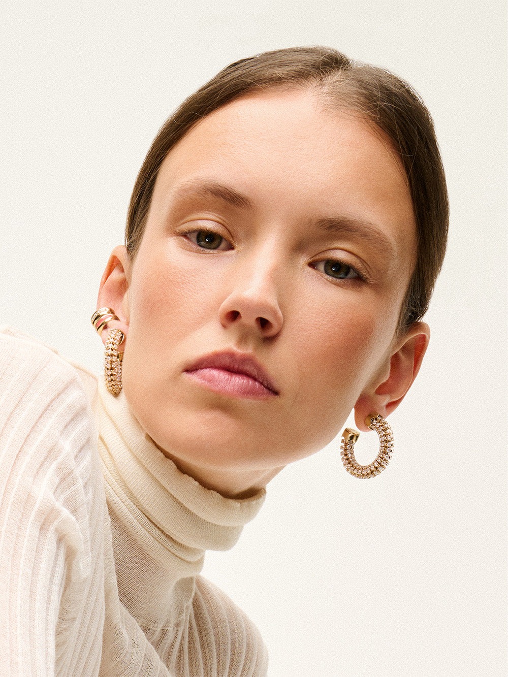 BOUCLES D'OREILLES BELLINA STRASS