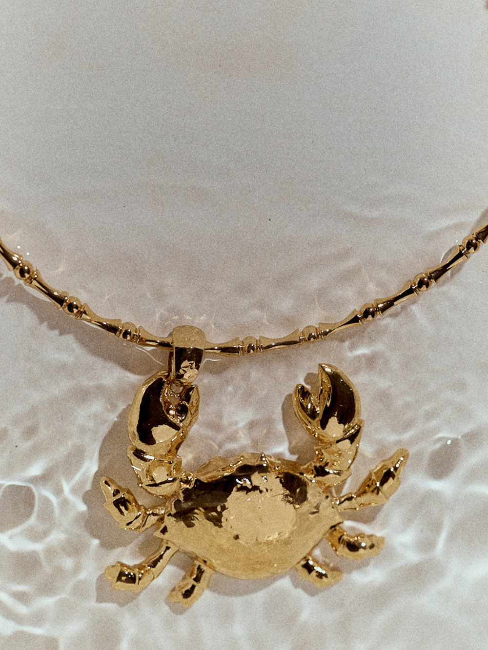Krabe Bamboo Torque Necklace