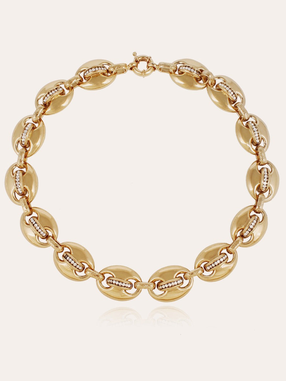 COLLIER COPHEA MINI STRASS OR