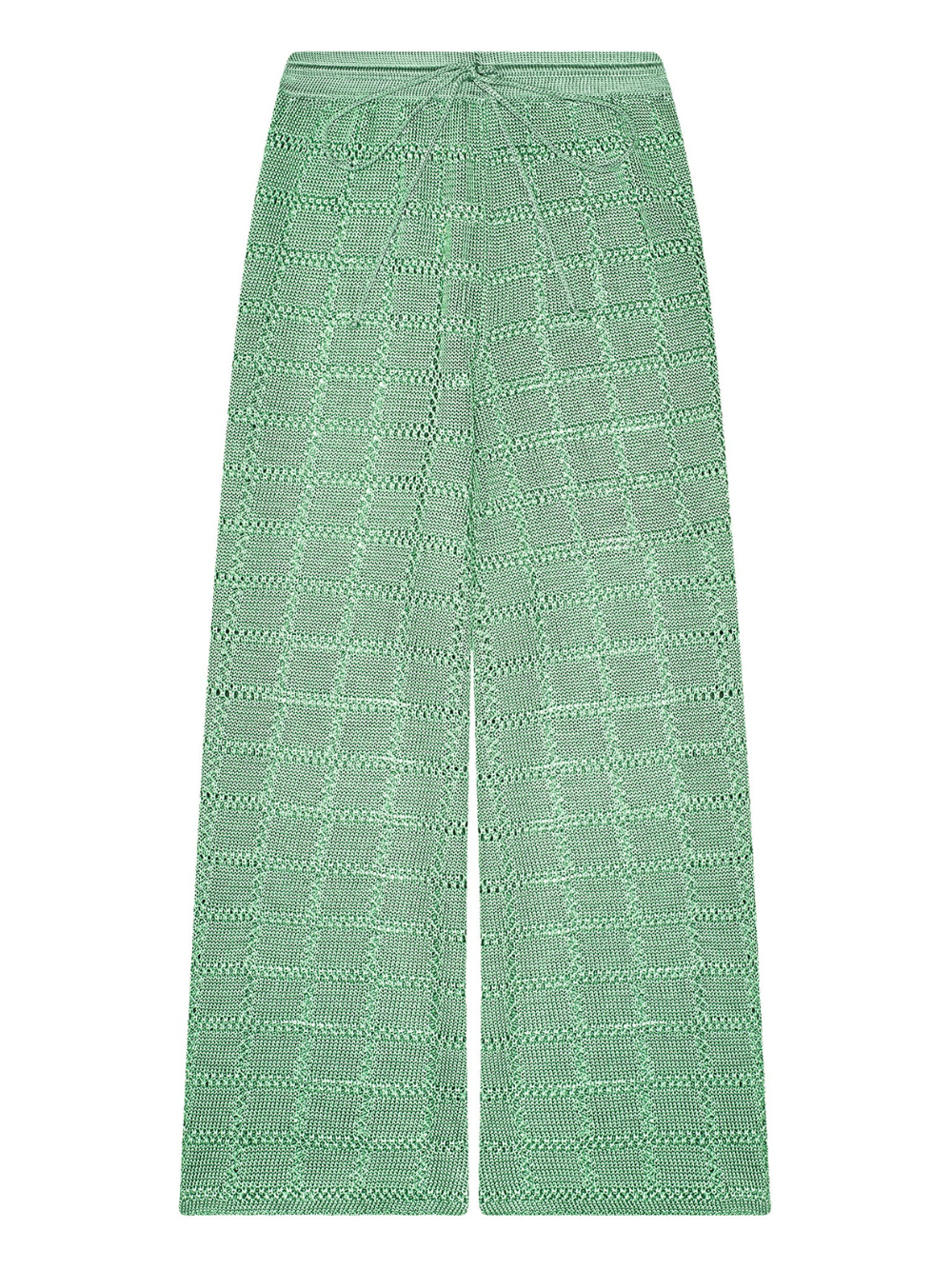 SAGE GREEN PATCHWORK TROUSERS